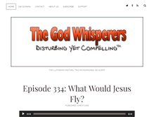 Tablet Screenshot of godwhisperers.org